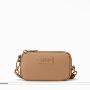 Dagne Dover Mara Neoprene Phone Sling in Camel